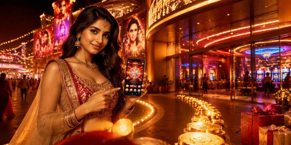 Indian player enjoying casino app with payment options
