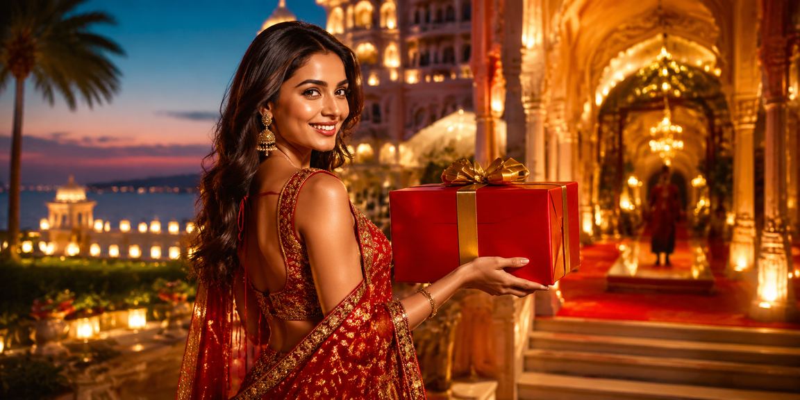 Bollywood themed register bonus advertisement in India